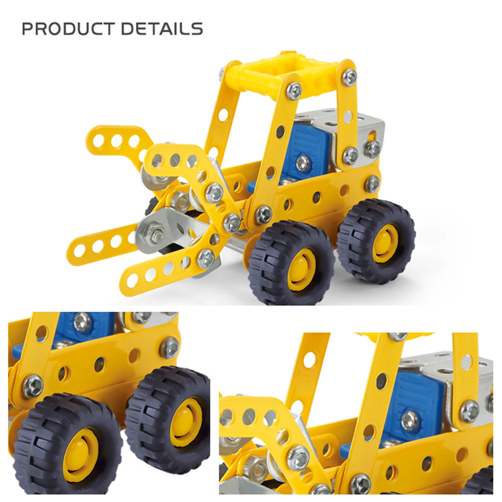 180 Piece Building Toy Kit DIY Engineering Excavator Lift Crane Building Blocks Construction Truck Brick Building Blocks Toy Set