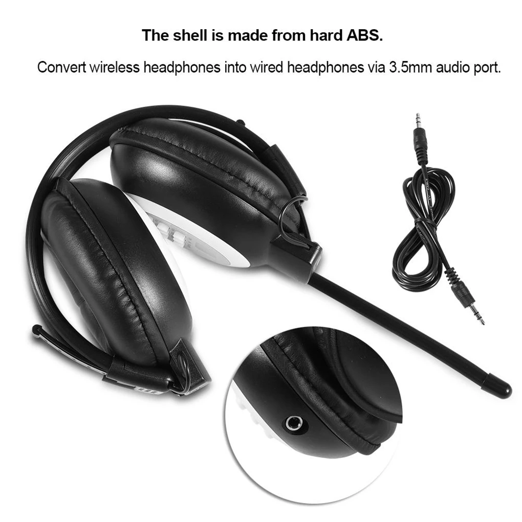 FM Headset Radio Headphone Receiver Large Meeting Conference Simultaneous Interpretation System Radio Headphone