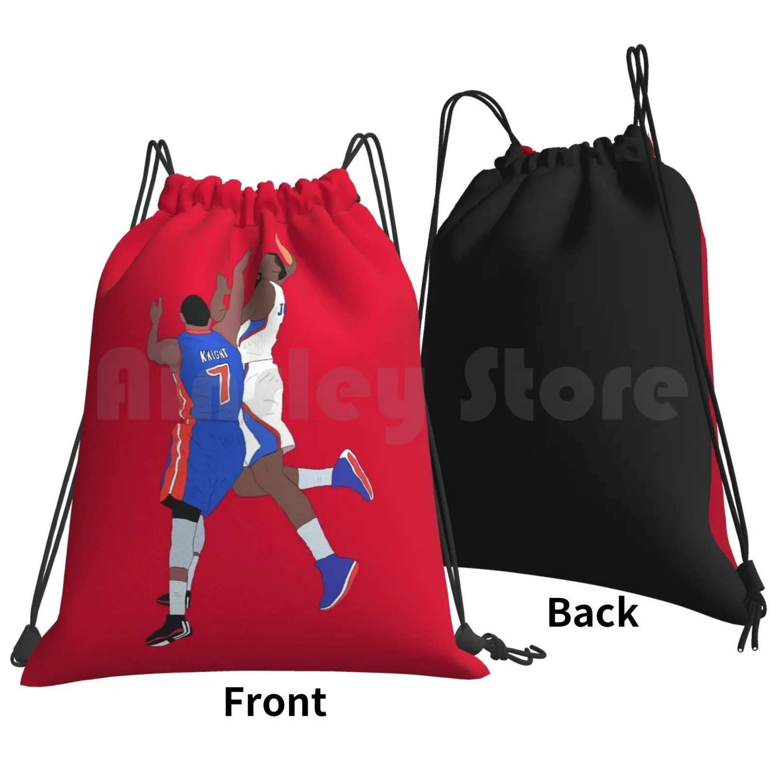 Deandre On Brandon Knight Backpack Drawstring Bag Riding Climbing Gym Bag Lob City Clips Clippers Los Angeles La Lac Sports