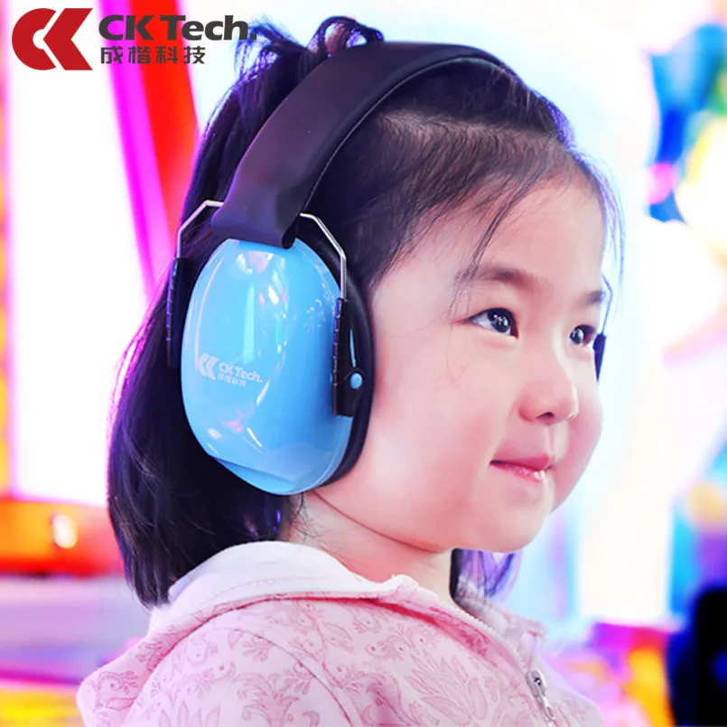 CK Tech. Kid Children Sleep Ear Defenders SNR27db Noise Proof Earmuffs Protection Boys Girls Anti-Noise Durable Headphone