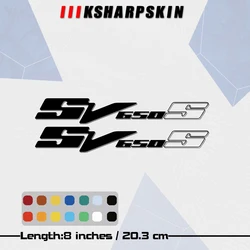 General reflective color stickers for motorcycles, windshield decals, helmet stickers, suitable for SUZUKI SV650S