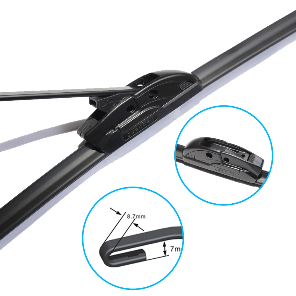 Car Wiper Blade for Mazda 6 2014 2015 2016 2017 2018 2019 GJ GL Atenza Mazda6 Front Windscreen Windshield Wipers Car Accessories