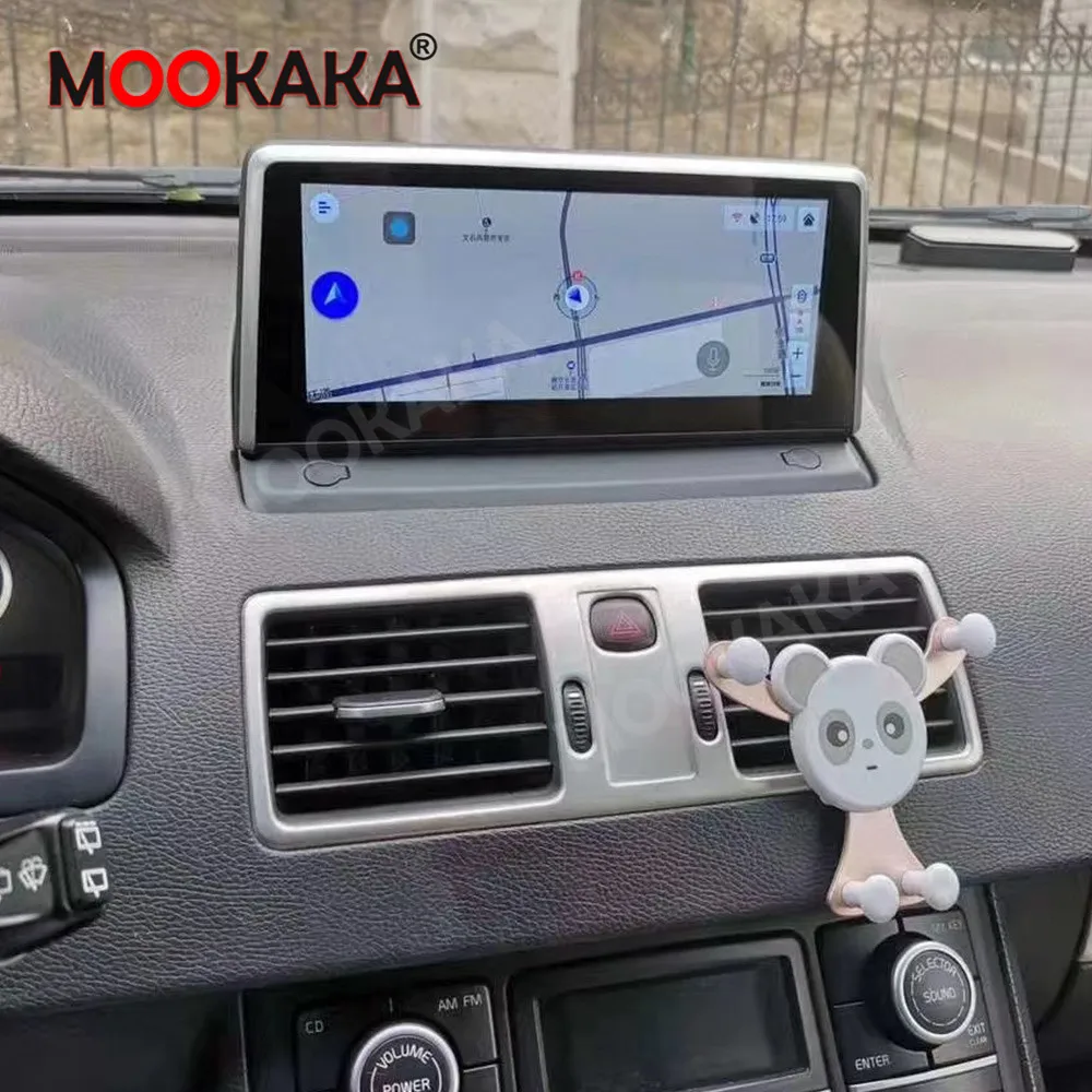 For VOLVO XC90  Android 10 Car GPS navigation No DVD player Stereo Satnav Head Unit Multimedia Radio Tape Recorder IPS