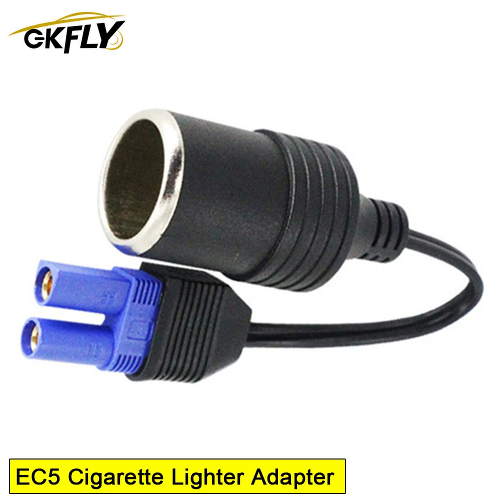 Car Cigarette Lighter Adapter Car Accessories 12V DC Adapter EC5 to Cigarette Lighter Adapter Cable For Car Jump Starter