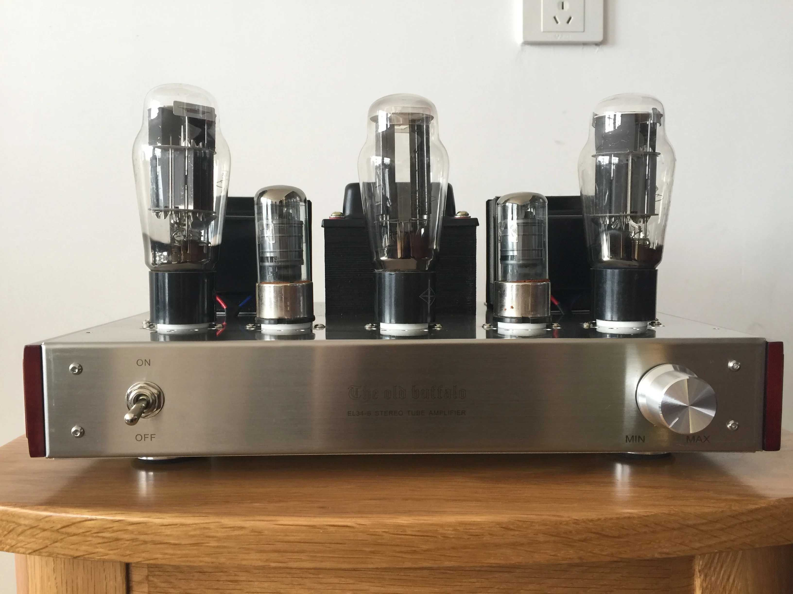 Latest  OldBuffalo 6N5P Triode Tube Amplifier Parallel Connection Signal-Ended 6AS7 6080 Lamp AMP OBF6N5P