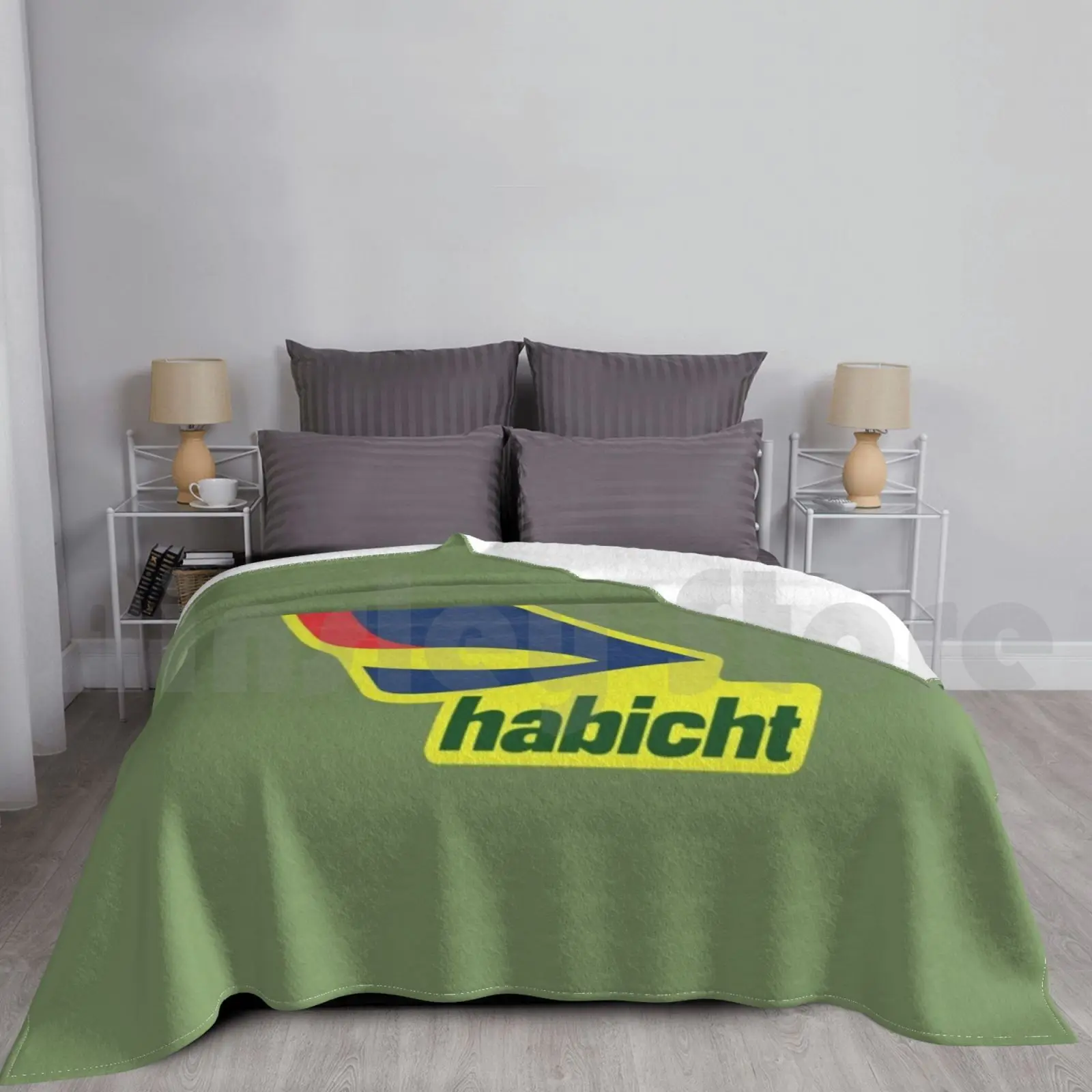 Copy Of Habicht Logo ( V2 Right ) Blanket Super Soft Warm Light Thin Simson Simson Hawk Sr4 Sr4 4 Hawk Simson