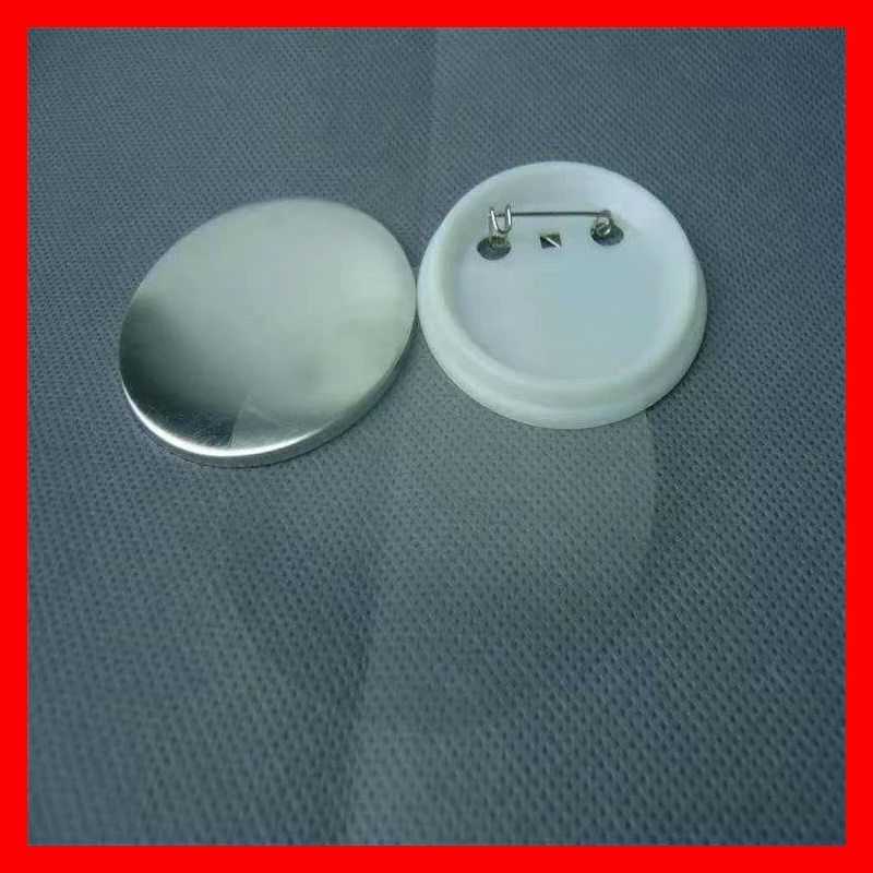 58mm spille per Badge fai-da-te spille per materie prime vuote bottoni distintivi forniture parti 100 pezzi