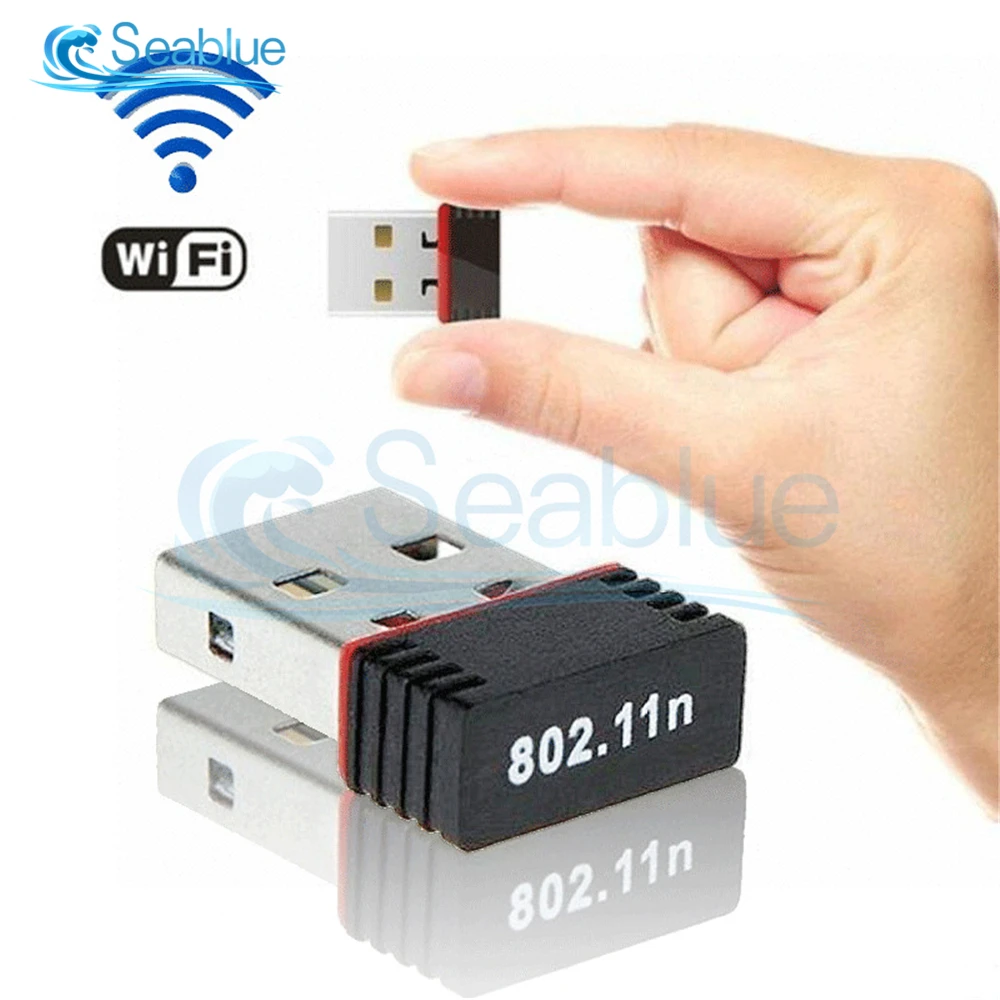 Mini USB Wifi Adapter 802.11b/g/n Antenna 150Mbps USB Wireless Receiver Dongle MT7601 Network Card Laptop TV BOX Wi-Fi Dongle