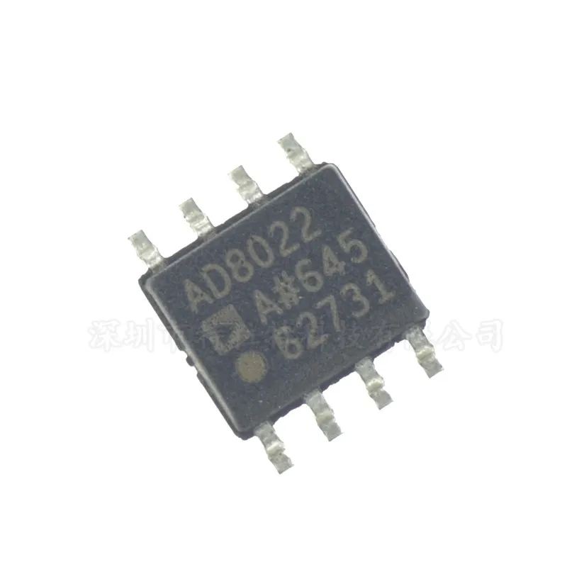 10pcs/lot AD8022ARZ AD8022AR AD8022 Sop-8  Brand New & Original