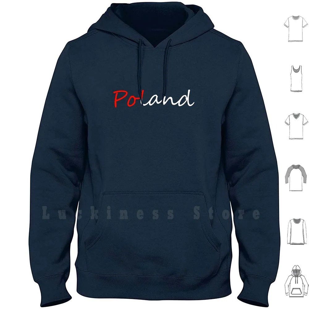 Poland hoodies long sleeve Poland Polska Polish Warszawa Warsaw Poland Polski Krakow Republic Of Poland I Love Poland