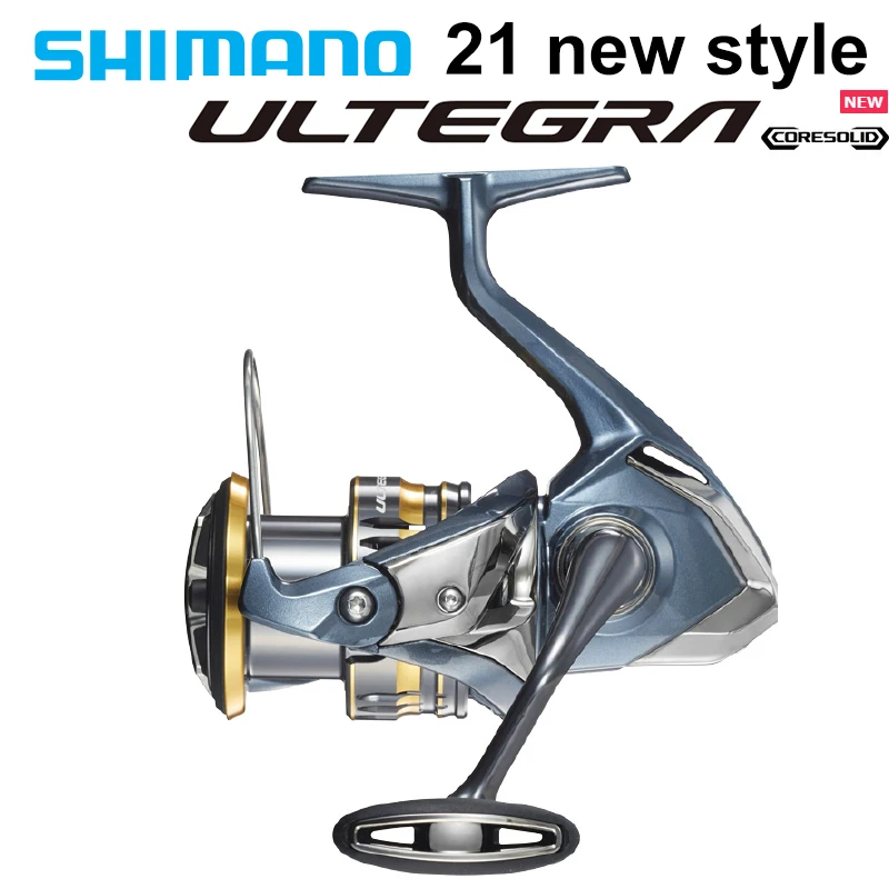 SHIMANO ULTEGRA Spinning Fishing Reel 1000 2500 C3000 4000XG HAGANE Gear X-SHIP AR-C Spool CI4+ Saltwate Fishing Tackle