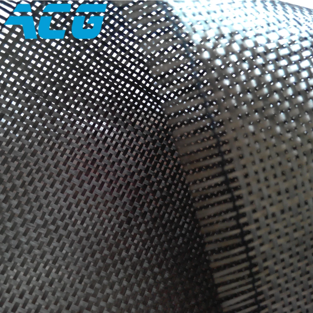 1mx1m 50-120g 1k Carbon Fiber Fabric Cloth for UAVS