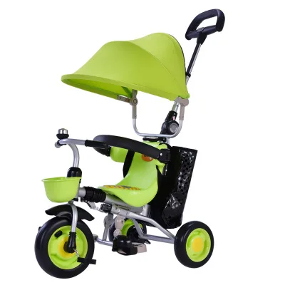 High Grade Children Tricycle Bicycle Baby Bike Lightweight Folding Infants Kids Cart 1-3 Years Old 3 wheel bicycle