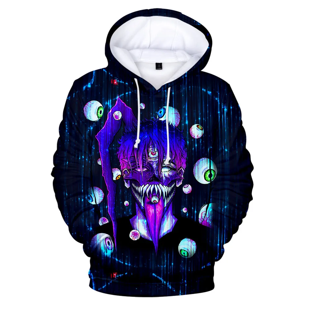 

New Anime 3D Corpse Husband Merch Hoodies Sweatshirt Miss You Funny Streetwear Adult Long Sleeve Pullovers Kawaii Kids Hooded