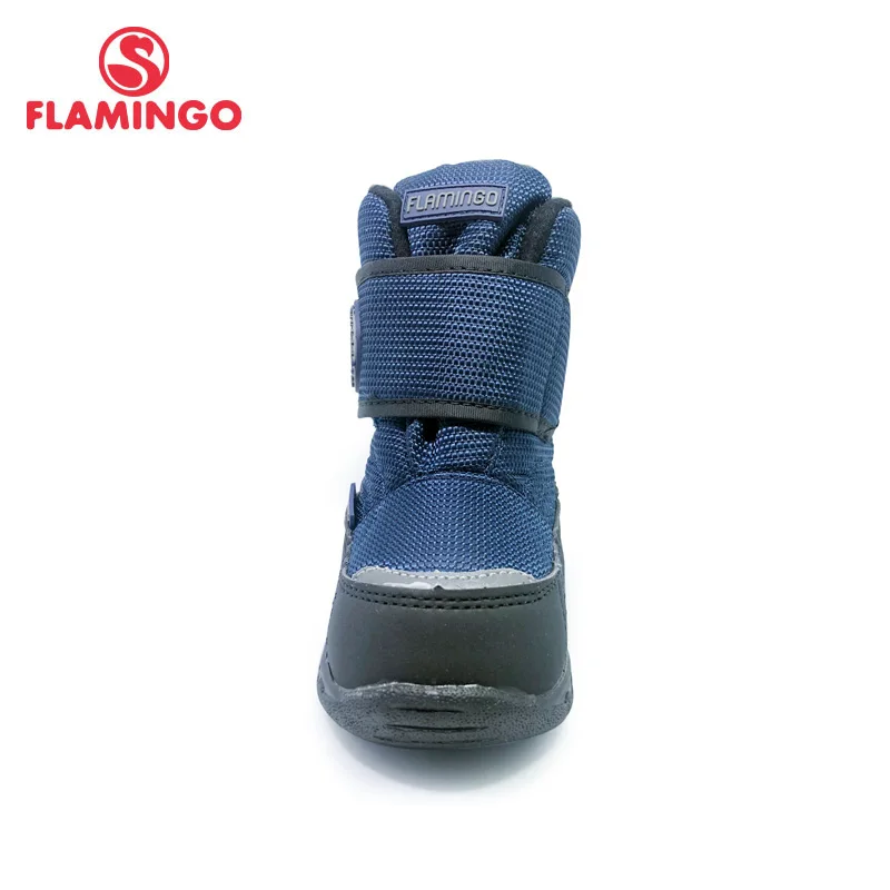 Flamingo inverno de alta qualidade à prova dwool água lã manter quente crianças sapatos anti-deslizamento botas de neve para o menino frete grátis