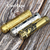 coolvape keluoxin vape mechanical mod Supprt Single 18650 battery E-cigarette Vape Mod for 510 interface rta rda Atomizer