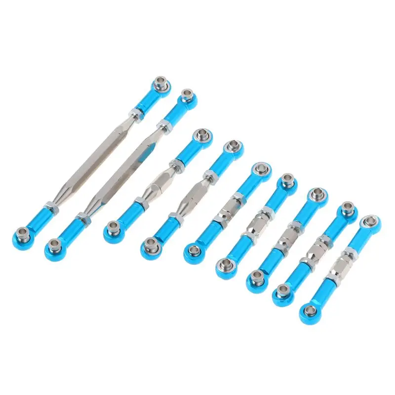 Metal Drive Shaft Universal Transmission Accessories Parts For Fy-01/02/03/04/05 Wltoys 12428 12423 12428 Rc Car Recambios Blue