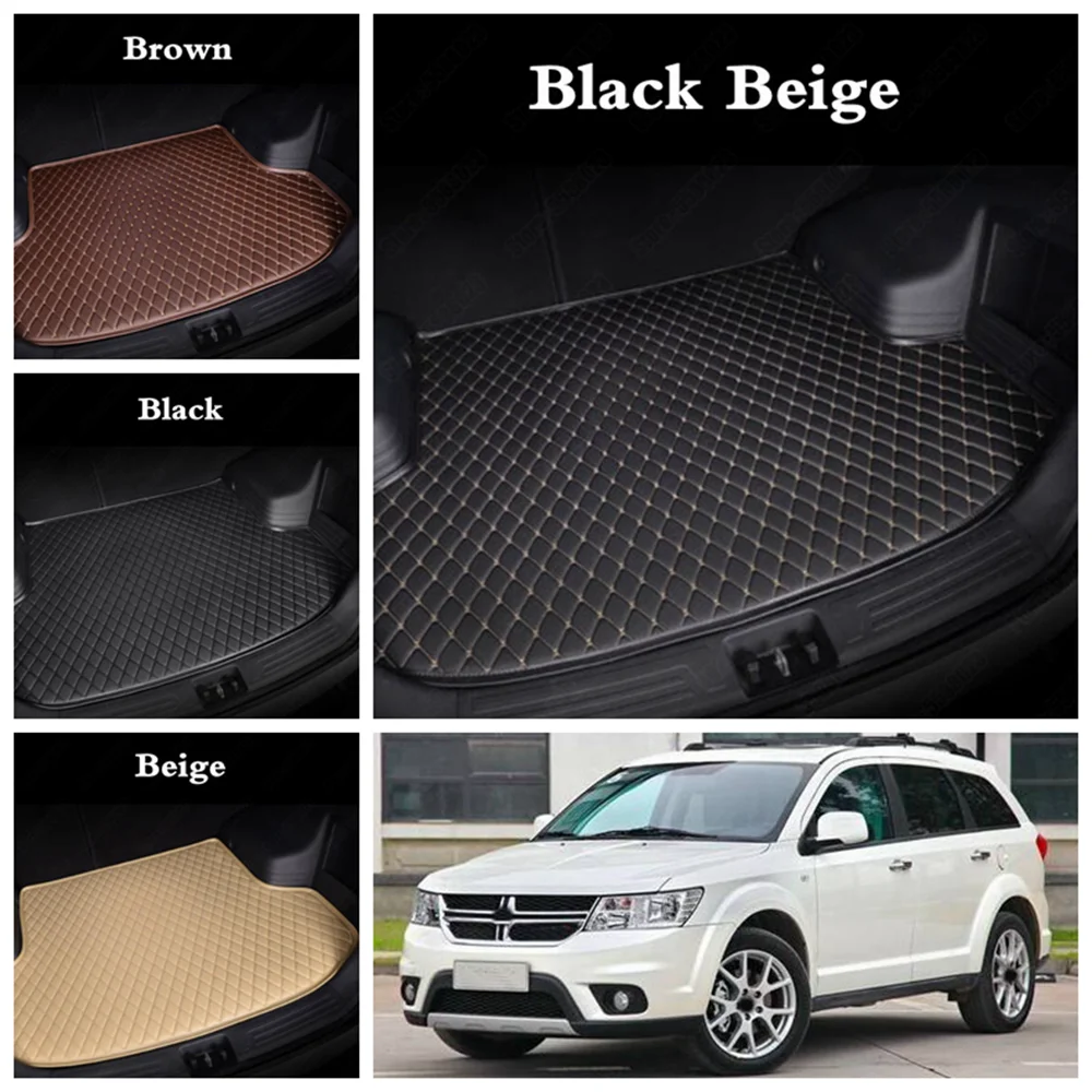 

Waterproof Auto Cargo Boot Liners Mats for Dodge Challenger Charger Ram 1500 Caliber Journey Avenger Custom Car Boot Trunk Liner