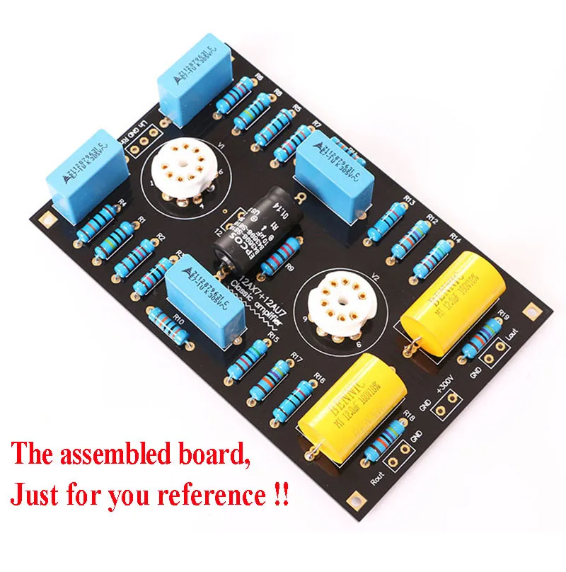 12AX7/12AU7 أنبوب العازلة الصوت Preamplifier Preamp مكبر للصوت أمبير لوحة دارات مطبوعة #3