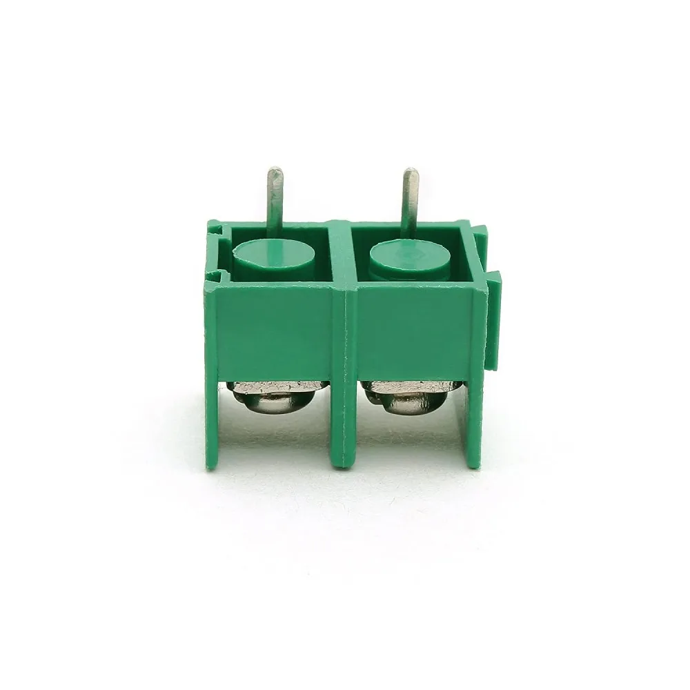 100 Stück KF8500/KF7620 8,5/7,62 mm Rastermaß Stecker Leiterplatten-Schraubklemmenblock-Anschluss 2-polig / 3-polig / 4-polig grün schwarz 10 A 300 V – Detail 3