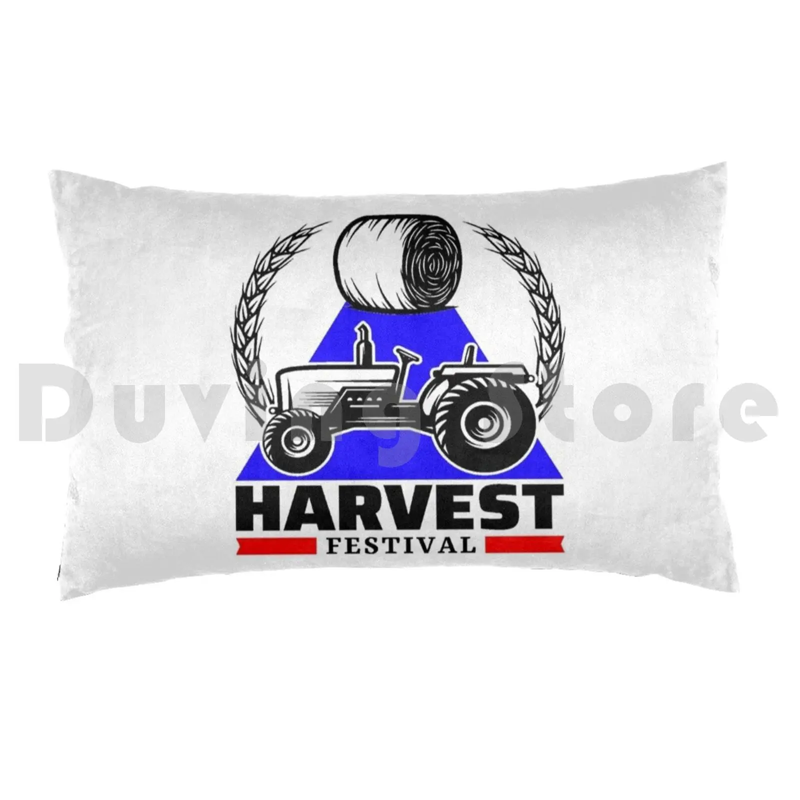 Pillow case Harvest , Festival , Tractor , Nature , Peasant , Farmer , Plowing , Harvest , Tractor , Peasant , Organic , 15 Funn