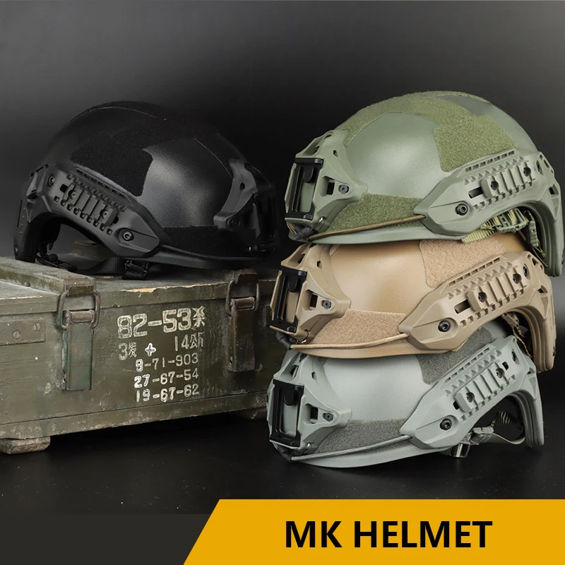 

Tactical FAST Protective Helmet for Hunting, Airsoft Paintball,Outdoor Wargame, Safety MK Helmet Equipment, New High Quality