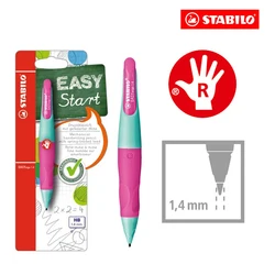 STABILO Easy EASYergo Mechanical Pencil Right Handed, 1.4 Mm - Ultramarine
