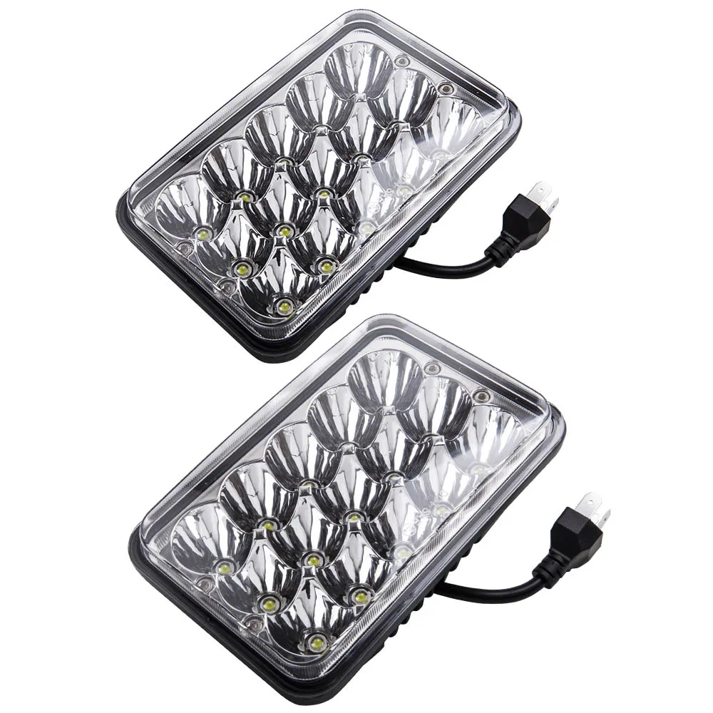 Fog light for Freightliner FLD120 112 LED Headlights High Beam 4x6