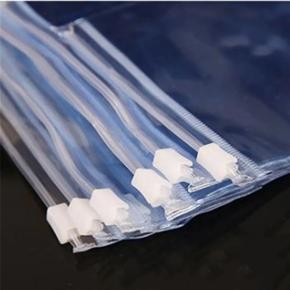 10PCS/LOT Small Plastic Zip Lock Bag Thick Clear Zipper Jewelry Packaging Bag Mini Zip Lock Storage Bags 9x13cm 10x10cm 11x11cm