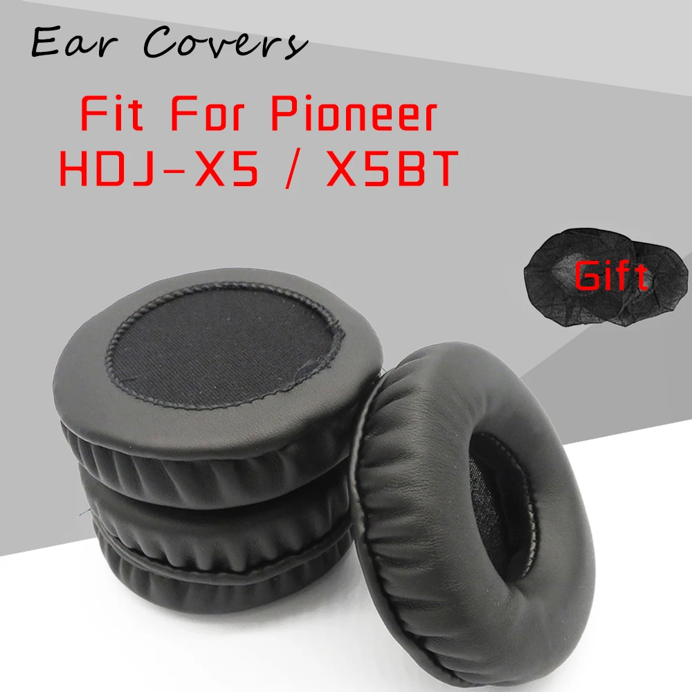Cuscinetti auricolari per Pioneer HDJ-X5BT X5 X5BT cuffie auricolari di ricambio cuffie auricolari in pelle PU