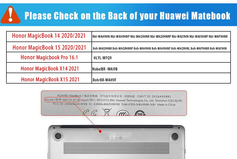 For Huawei Honor MagicBook X15 X14 New Case 2021 Honor MagicBook 14 15 Cover MagicBook Pro 16.1 Laptop Case Hard Shell