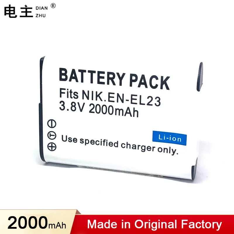 EN-EL23 ENEL23 EN EL23 Battery Charger For Nikon COOLPIX B700 P900s P900 P610s P610 P600 S810c Digital camera