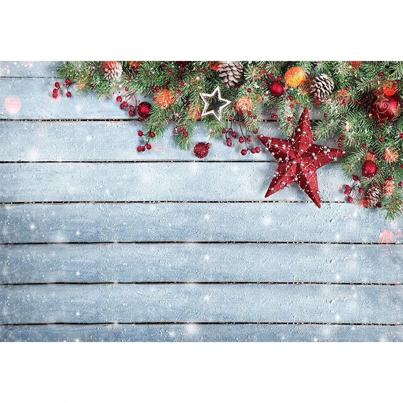 Funnytree-خلفيات لوح خشبي للكريسماس ، للتصوير الفوتوغرافي ، الشتاء ، الثلج ، صورة الطفل ، الفينيل ، استوديو الصور