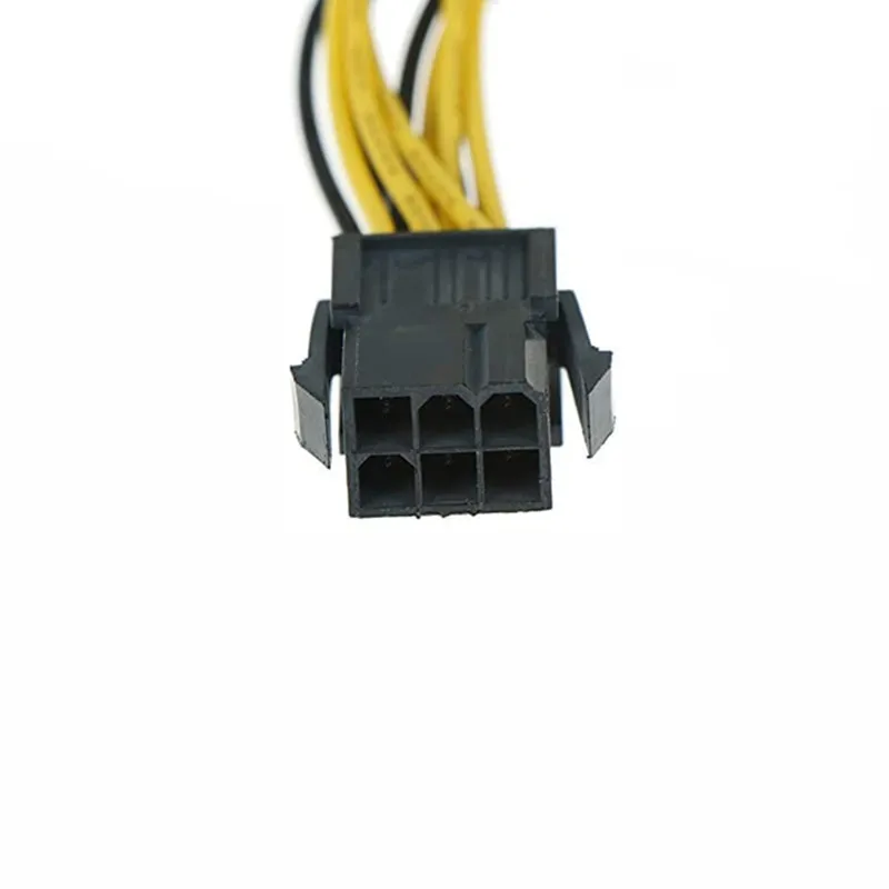 PCI Express 6-Pin zu Dual 8(6 + 2) Pin Linear Verlängerung Power Converter