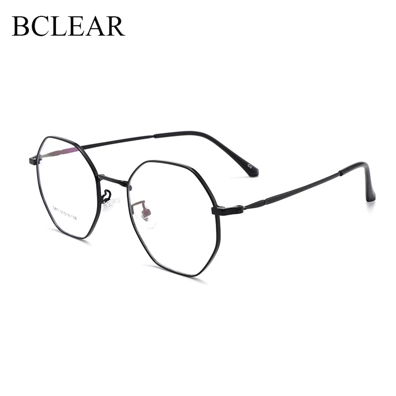 BCLEAR Retro Metal Glasses Frame Unisex Optical Spectacle Frame Vintage Eyeglasses Frame For Men Women Myopia Reading Eyewear