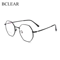 BCLEAR-Montura de Gafas de Metal Retro Unisex, marco de gafas ópticas Vintage, gafas de lectura para miopía, hombres y mujeres