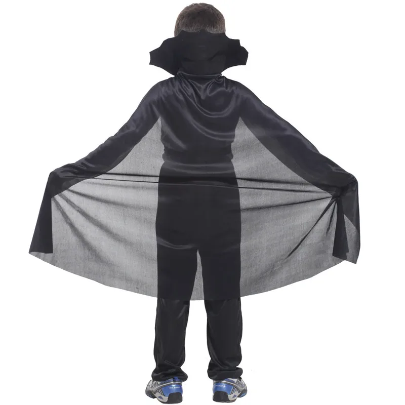 M-XL niños vampiro aterrador Cosplay niños Halloween disfraces de Drácula carnaval Purim desfile juego de escenario vestido de fiesta de disfraces