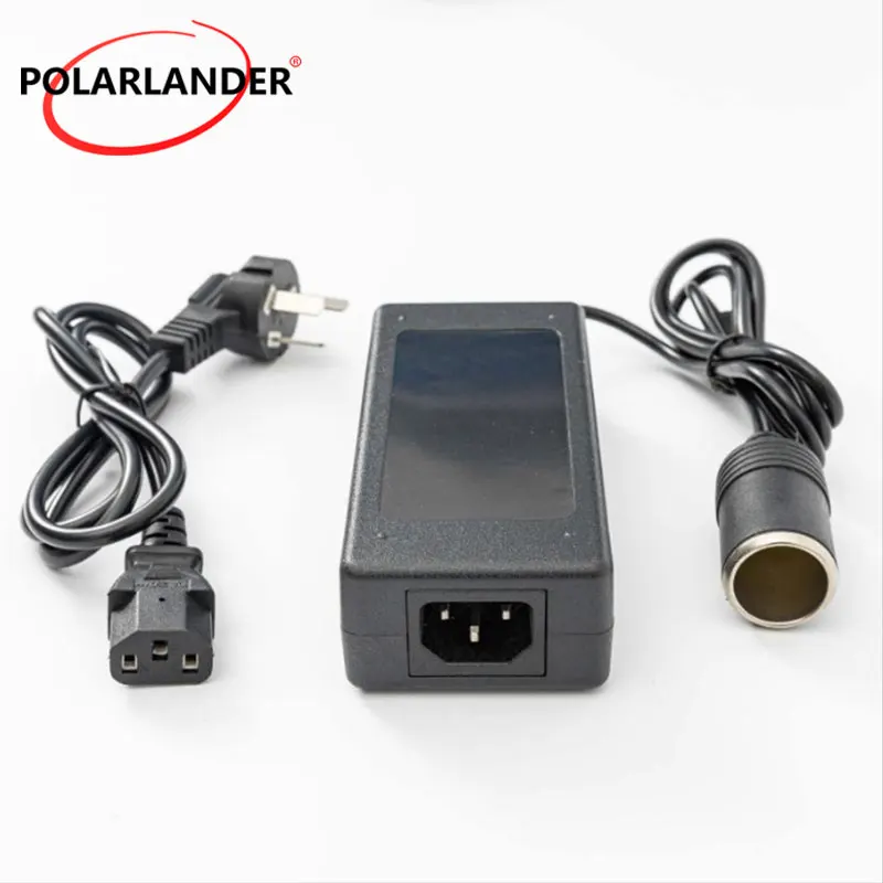 Car Charger 220V 16 x 10 x 4 cm Tools Car Products 12 v Black Power Converter 1 pcs