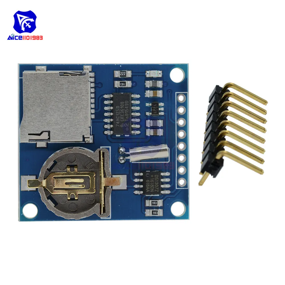 diymore Mini Data Logger SD Card Slot Module Development Board for Arduino