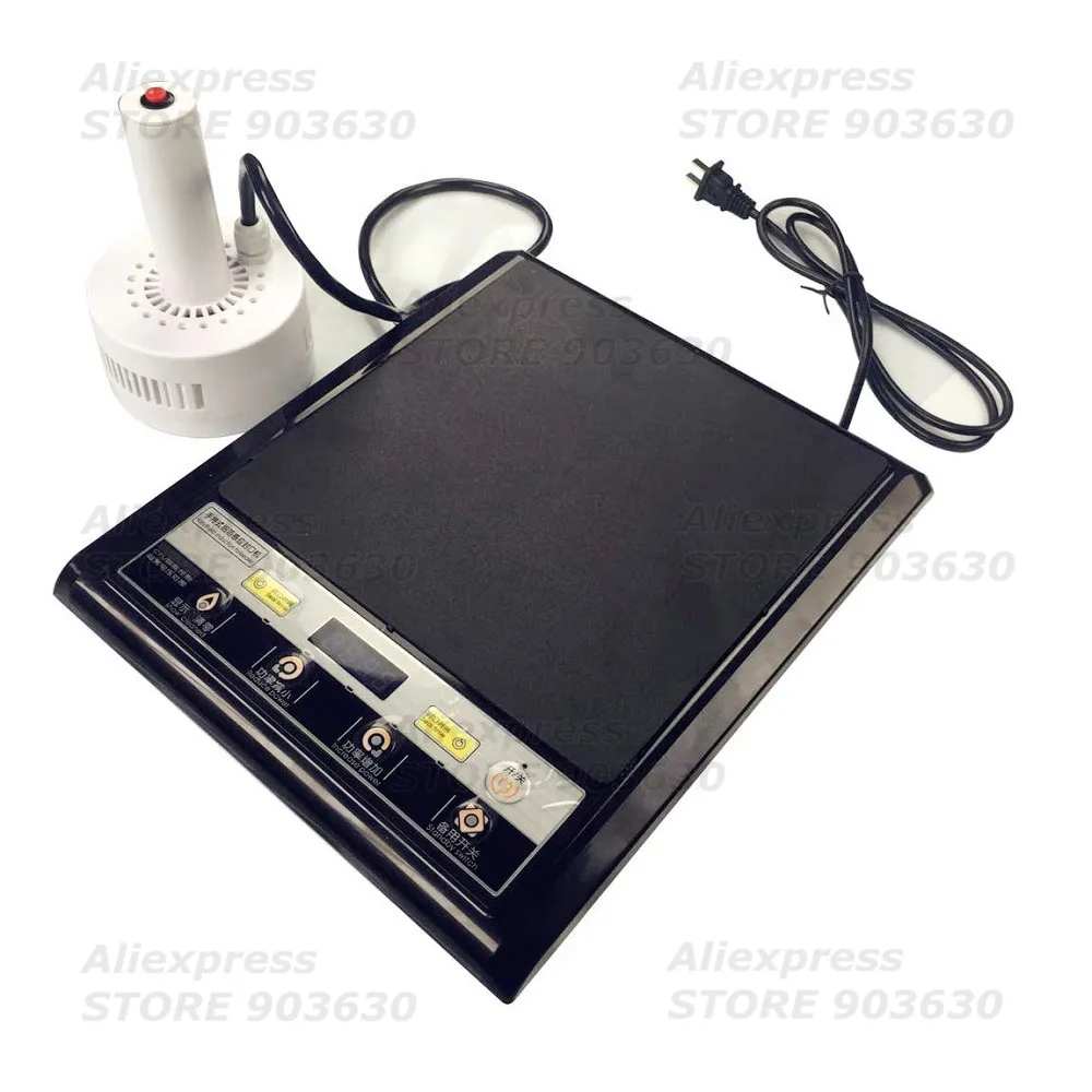 Handheld Aluminum Foil Induction Sealing Machine Heat Sealer Portable Glass Can Plastic Bottle Cap Sealing Bottles Dia 20-100mm