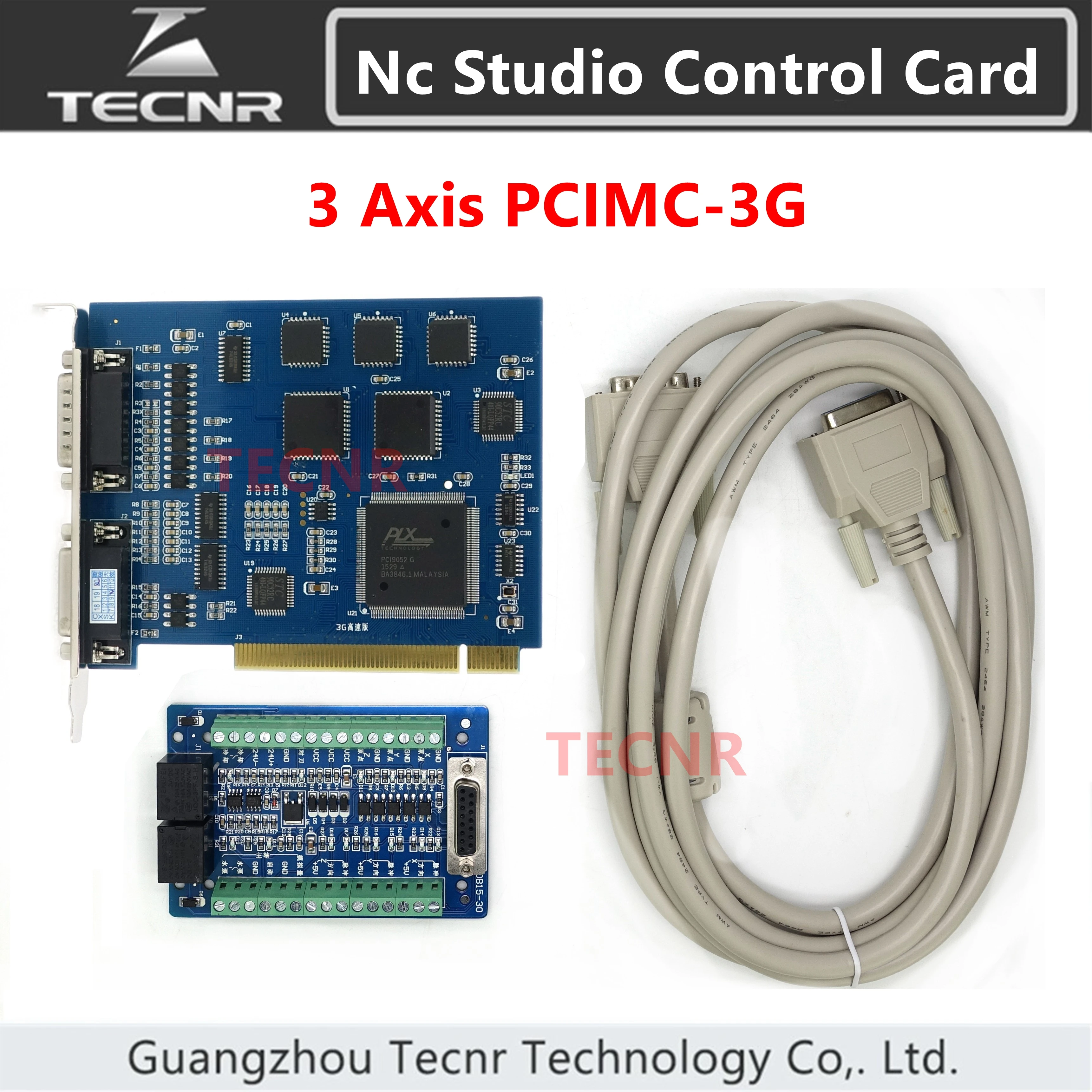 nc studio 3G motion control card 3 axis control system PCIMC-3G for cnc router 5.4.88 5.4.96 TECNR