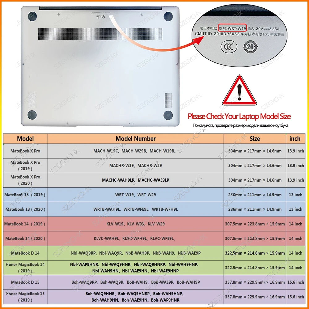 Case for Huawei Matebook D14 2020 mate D15 Honor Magic 14 15 cover for Mate 13 mate 14 inch Mate X Pro 13.9 + Keyboard Cover