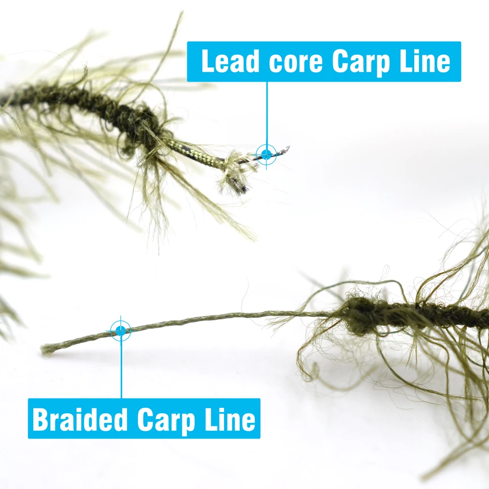 MNFT Líder Leadcore Camuflaje Efecto Hierba para Carpa - imagen 4