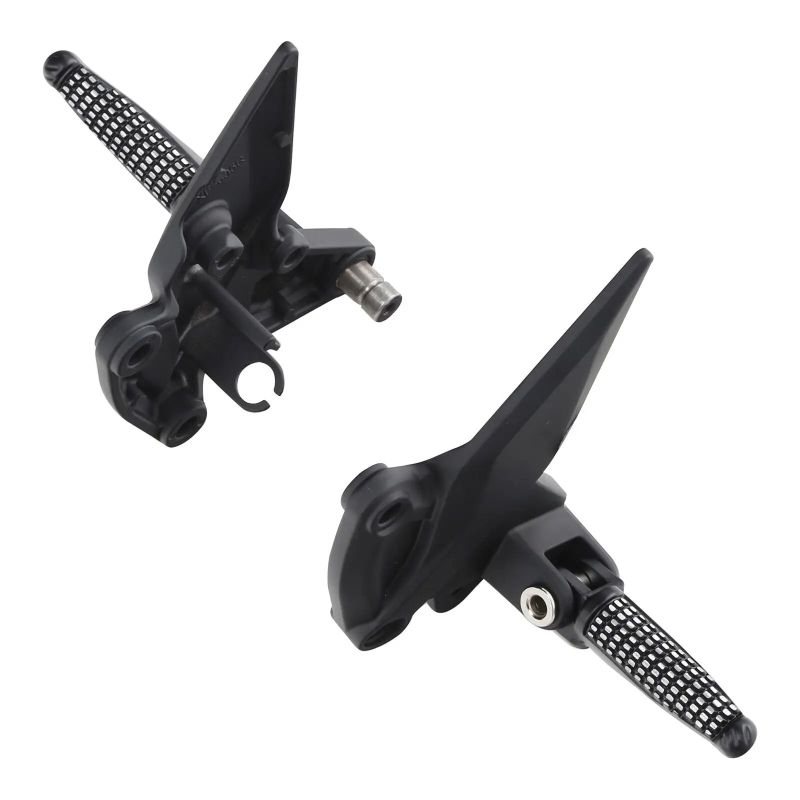 Motorcycle Front Foot Pegs Pedals Footrest Bracket For Kawasaki Z1000 ZR1000 2010-2020