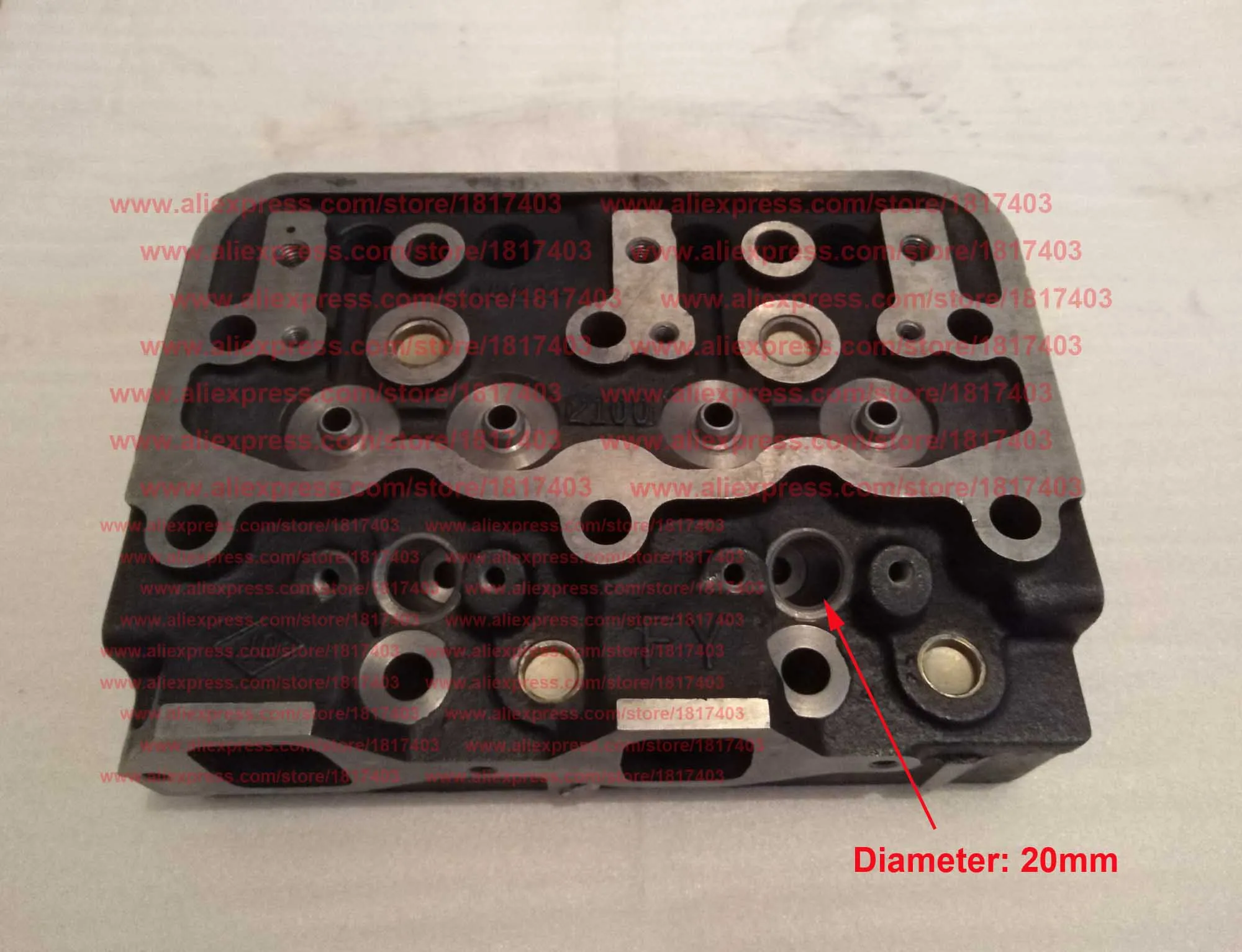 TY2100I.1.1-1 Cylinder head, Jiangdong JD engine parts, TY2100IT