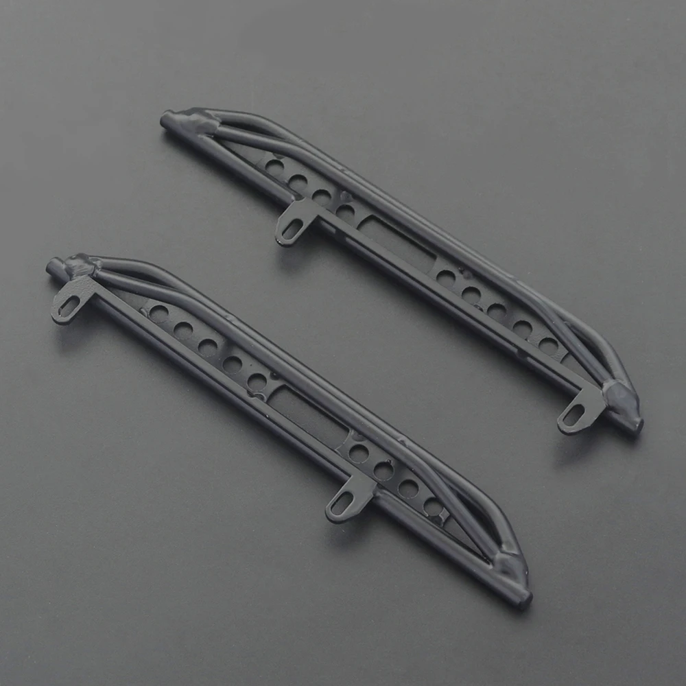 2Pcs Metal Rock Slider Side Step Pedal for 1/10 RC Crawler Car Axial SCX10 III Gladiator JT JLU Wrangler AXI03007 Upgrade Parts