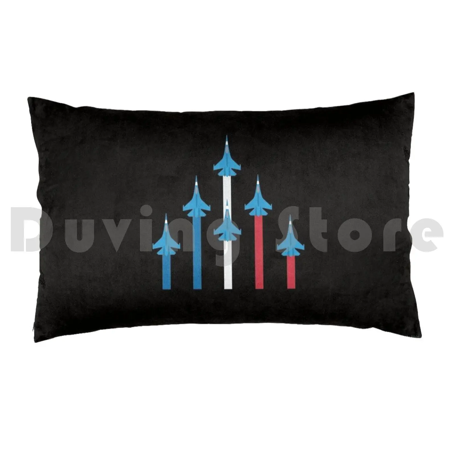 Three Colour Military Design Pillow Case DIY 50*70 Aviation Pilot Airplane Plane Flying Flight Fly Avgeek Boeing