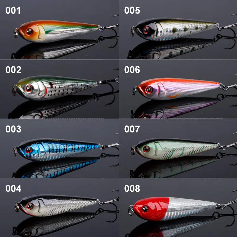 Noeby Stickbait Hundido 80mm 21g – Meñique long cast lubina - imagen 5