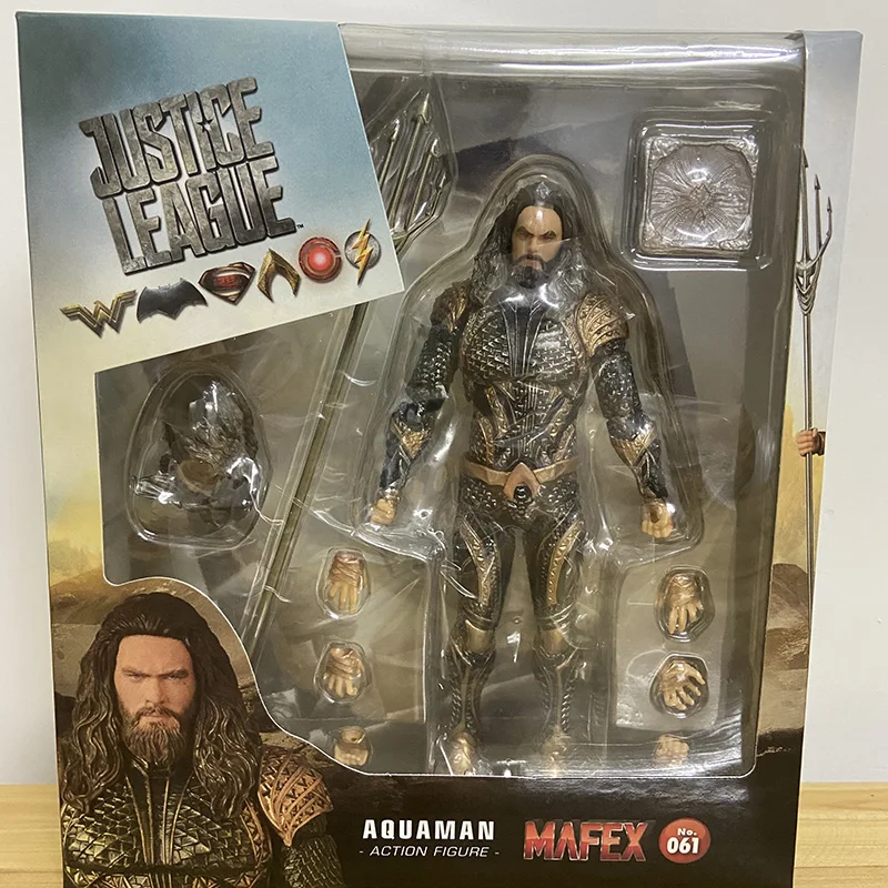 Mafex Aquaman Action Figure 061 Gifts Toys 16cm