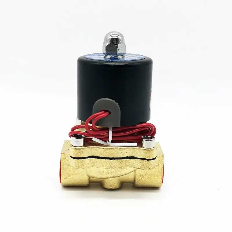 

SNS Brass Solenoid Valve 2W160-15 Normally Closed 1/2'' Thread Size 2/2 Way Pneumatic Valve